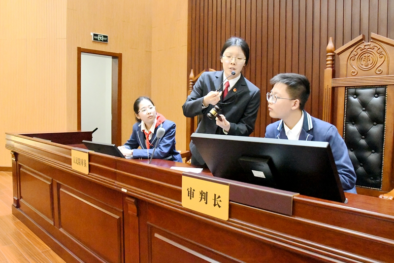 051733361456503260.jpg ⑧學(xué)生們了解法徽、法槌的設(shè)計。.jpg